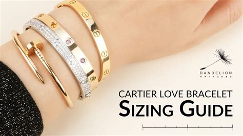 cartier love bracelet 16 or 17|cartier love bracelet size guide.